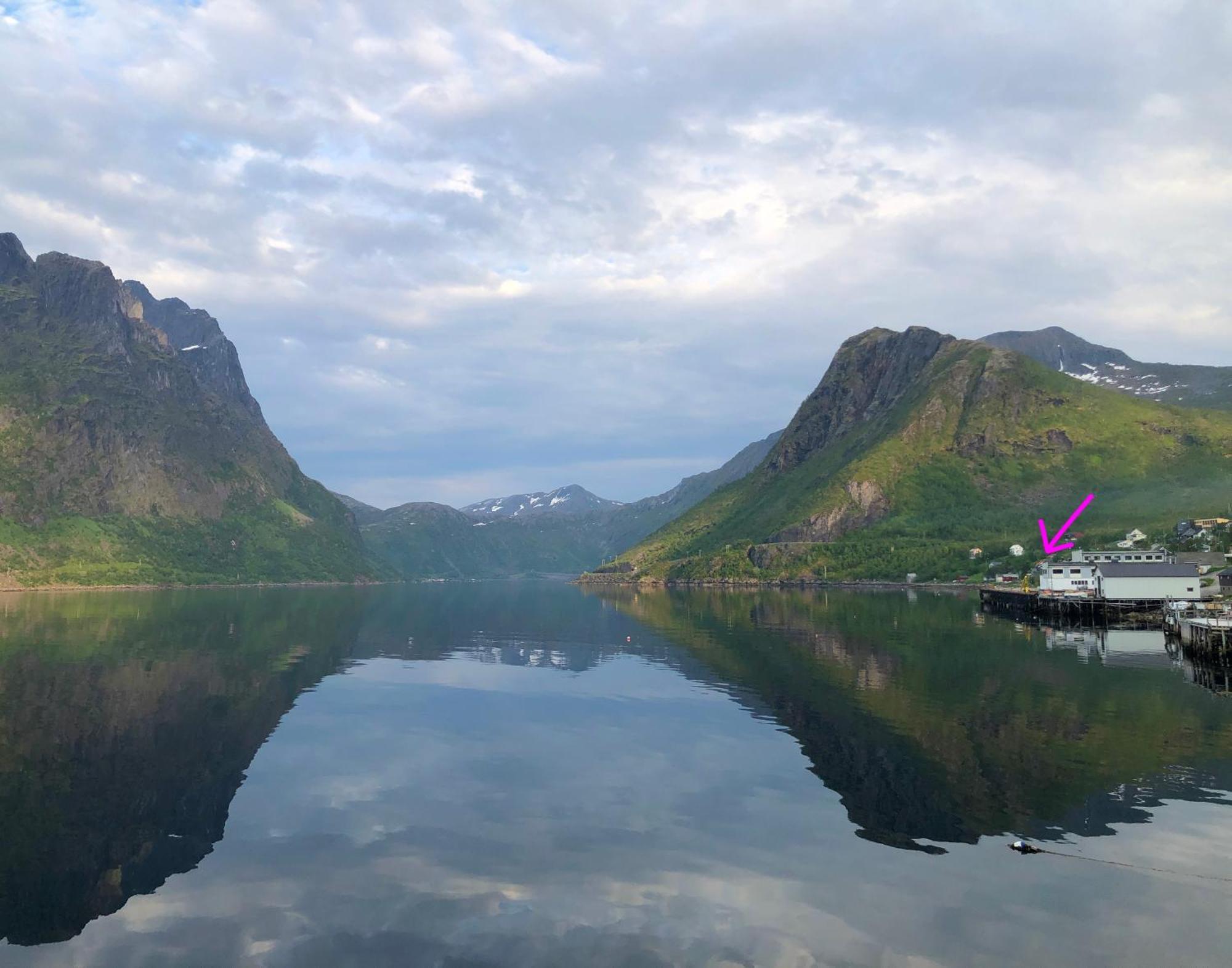 Segla Guesthouse - With View Of Fjord Fjordgard 외부 사진