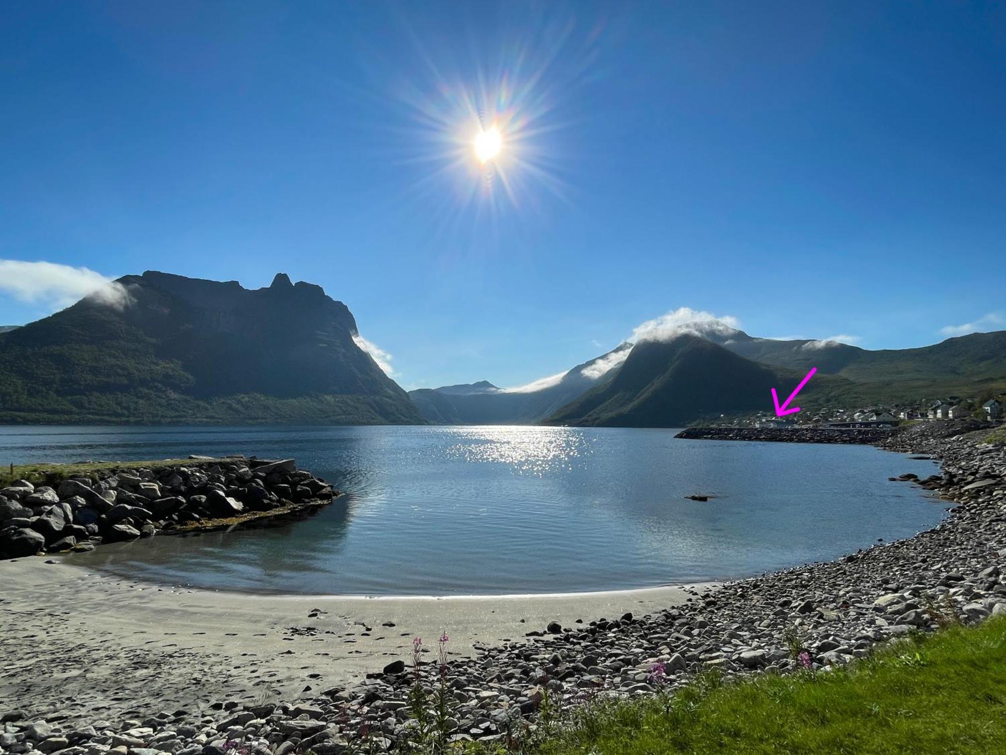 Segla Guesthouse - With View Of Fjord Fjordgard 외부 사진